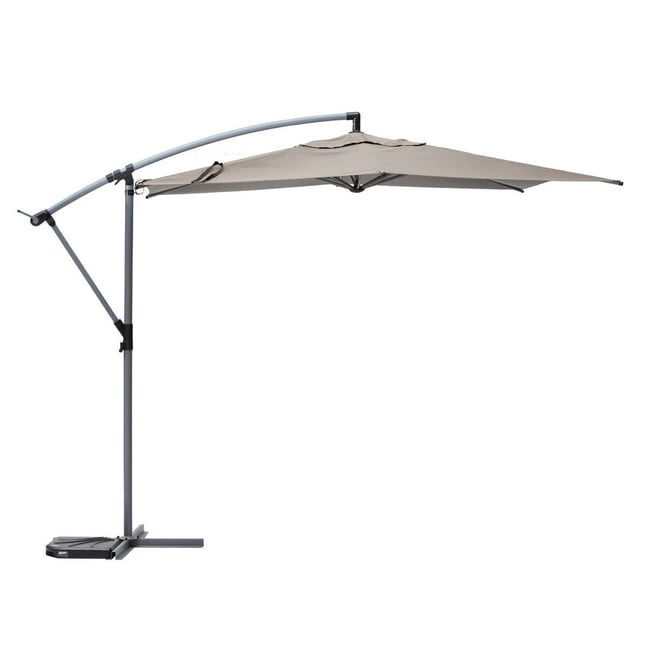 Parasol déporté rond 3m MANOA - HESPERIDE