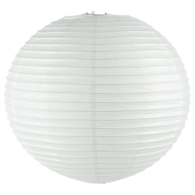 Lanterne boule Couleur blanc <span itemprop=