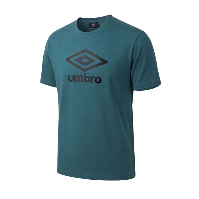 Tee shirt coton 160GSM vert sapin/noir <span itemprop=