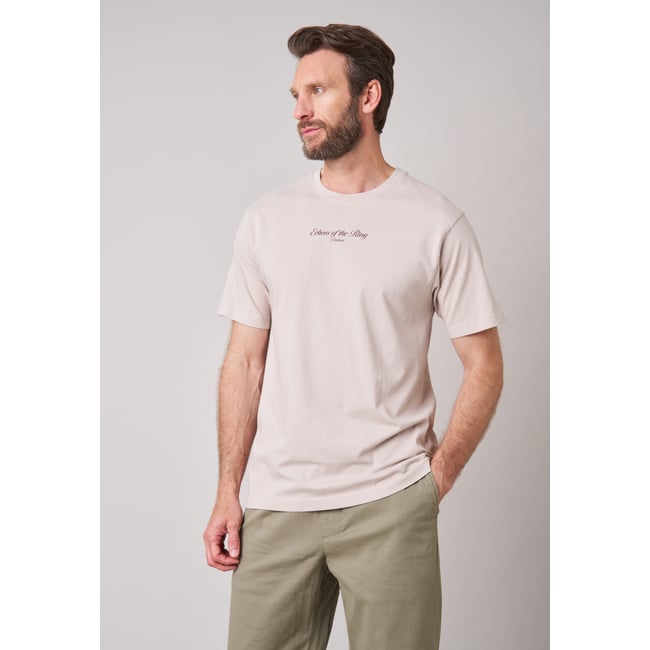 T-shirt loose homme imprimé dos gants de boxe BOXE - DEELUXE