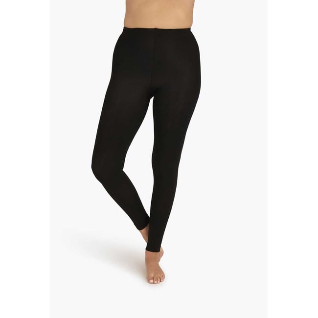 Shorty Persit Femme – Legging Court Opaque Avec Poches – Taille Haute Effet Ventre Plat – Noir - 10
