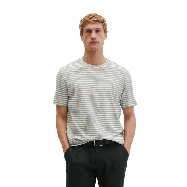 T-shirt regular en jersey slub doux - MARC O'POLO