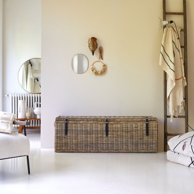 Coffre, KUBU Couleur naturel <span itemprop=