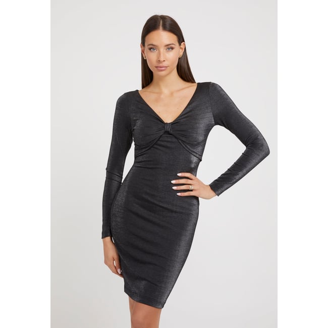 Mini-Robe Bodycon noir <span itemprop=