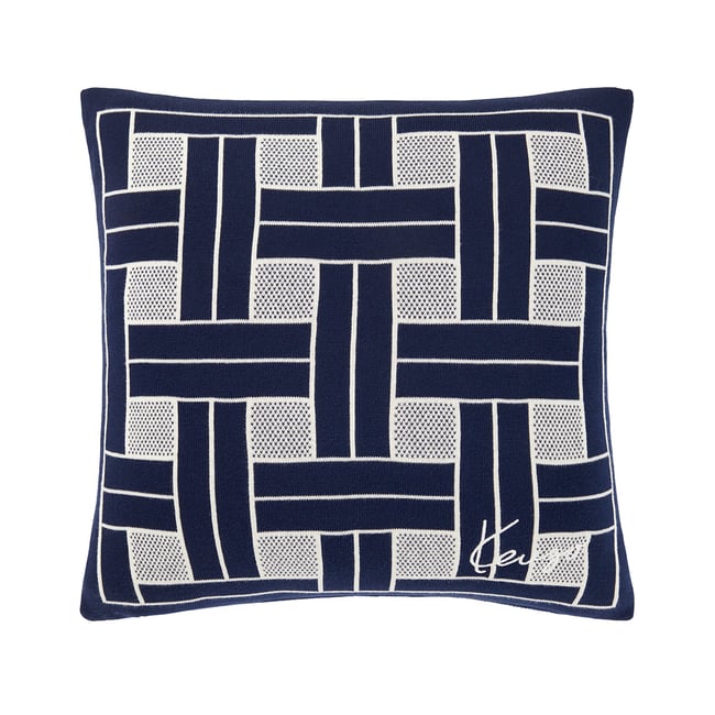 Housse de coussin en coton, K WEAVE - KENZO HOME