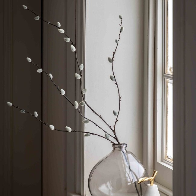 Set of 5 80cm Faux Willow Stems, brown              , ÉDITÉ