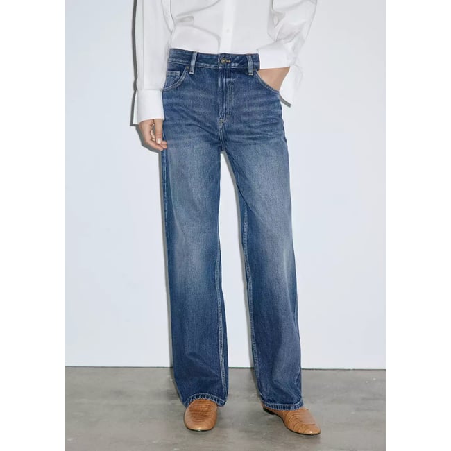 Jean Miami droit taille normale bleu foncé <span itemprop=