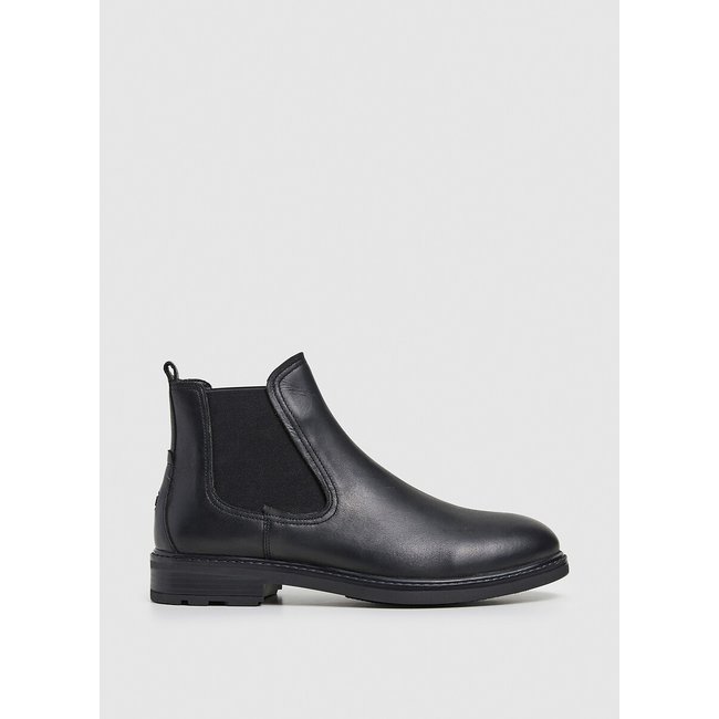 Leeds city chelsea boots in leather black Pepe Jeans La Redoute