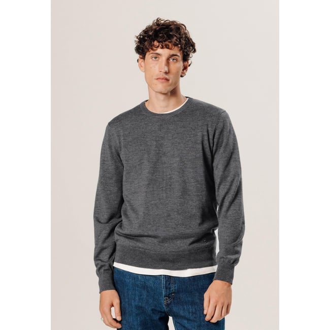 Pull col rond en laine mérinos - RODIER