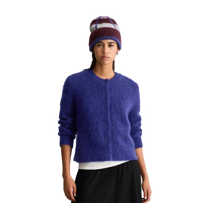 Cardigan douillet, coupe classique en mélange de mohair et de laine vierge - MARC O’POLO DENIM