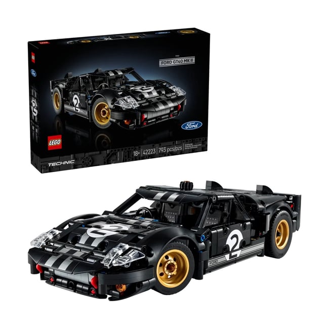 Technic La voiture de course 1966 Ford GT40 MKII v019845 <span itemprop=