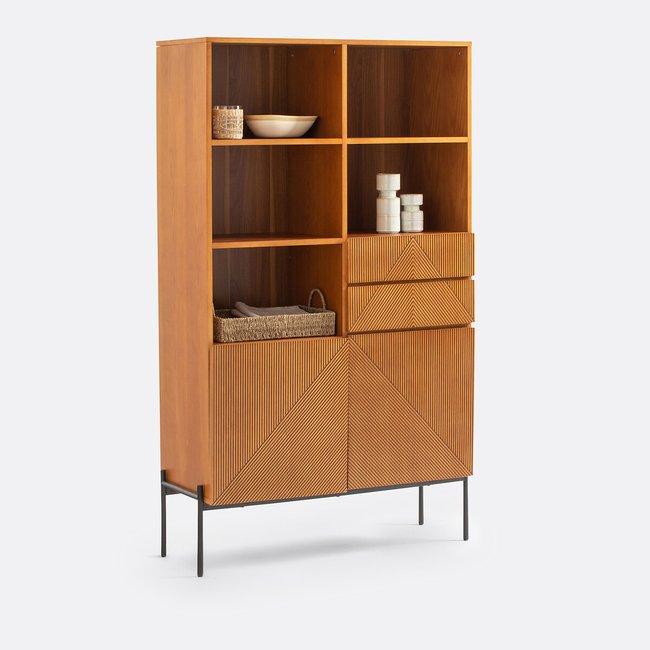 Vintage boekenkast, Lodge <span itemprop=