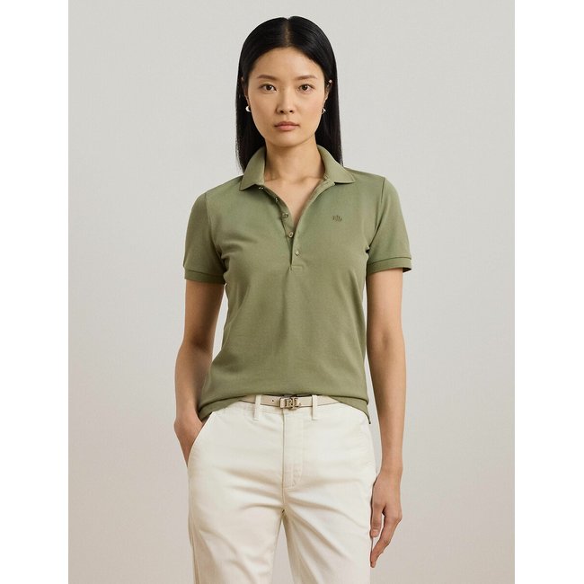 Футболка поло зеленый шалфей LAUREN RALPH LAUREN