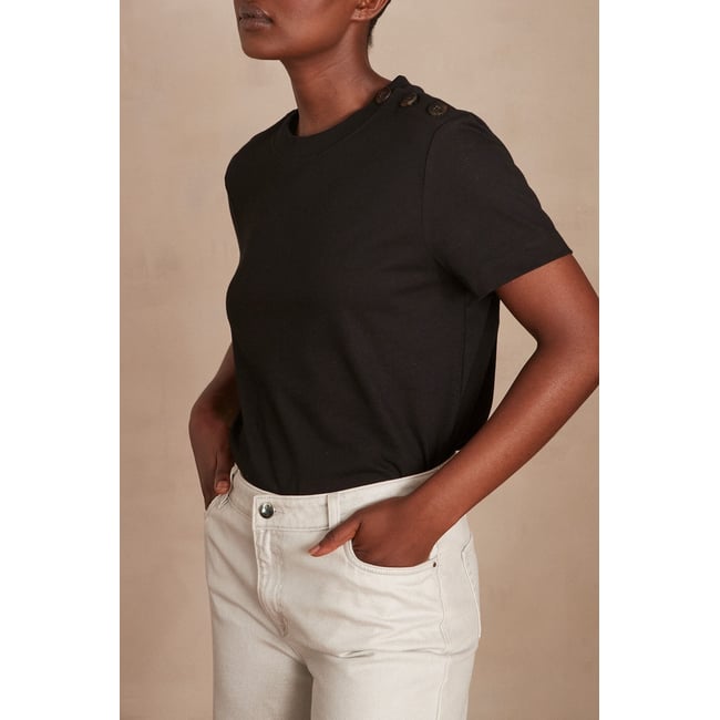 T-shirt DAMIEN noir <span itemprop=