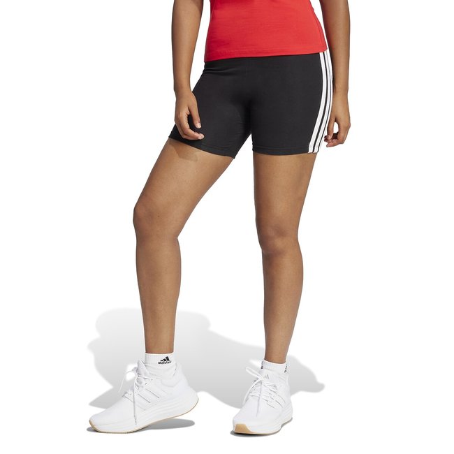 Pantalón corto Essentials 3-Stripes negro <span itemprop=