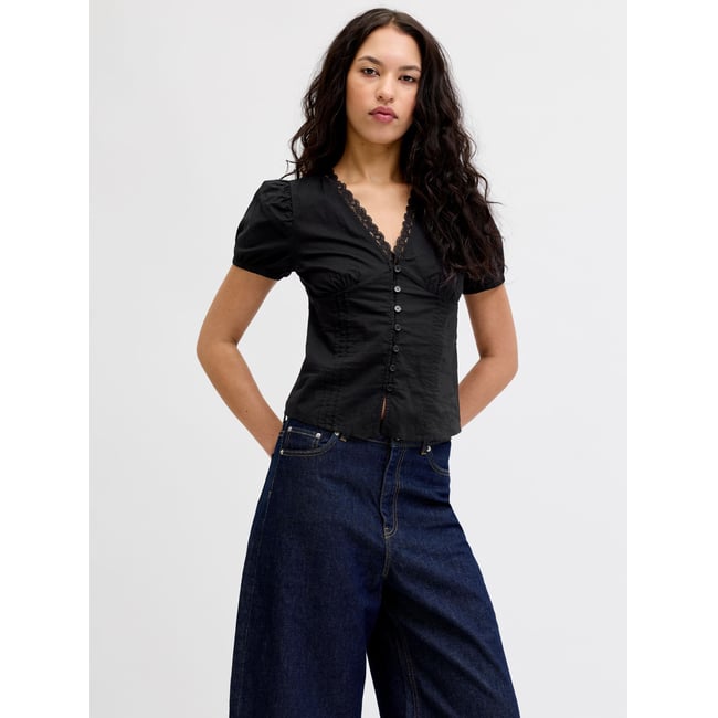 Chemise noire - black <span itemprop=
