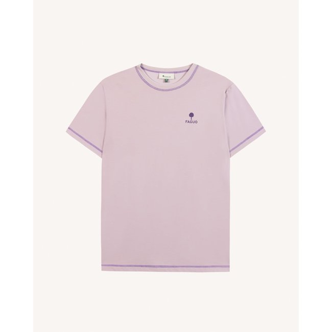 T-shirt LUGNY LUGNY rose grisé <span itemprop=