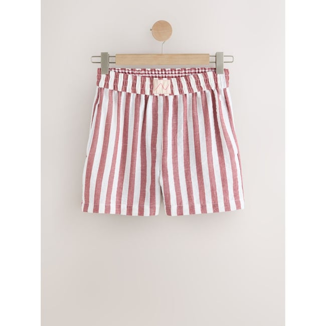 Boxer short à enfiler avec lin - NEXT