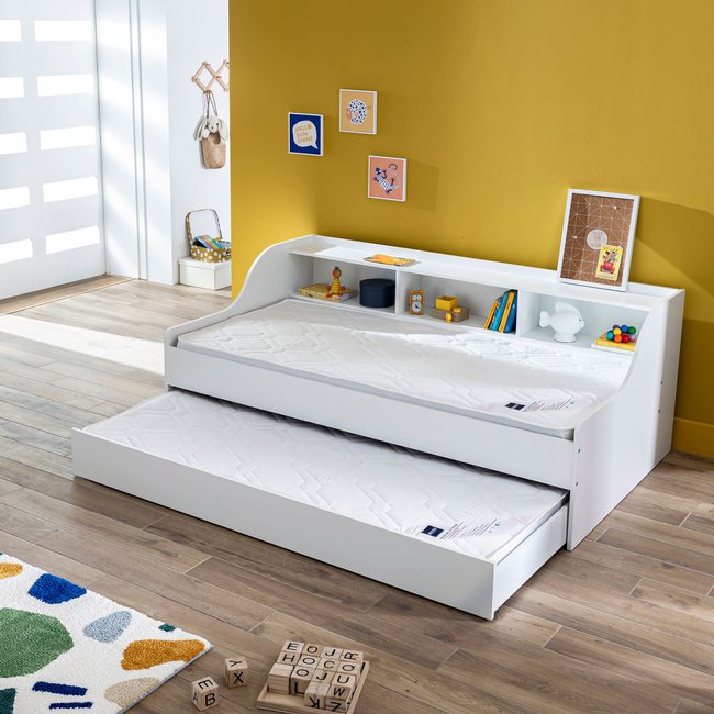 Matelas pour lit tiroir nano 11 cm Couleur blanc <span itemprop=