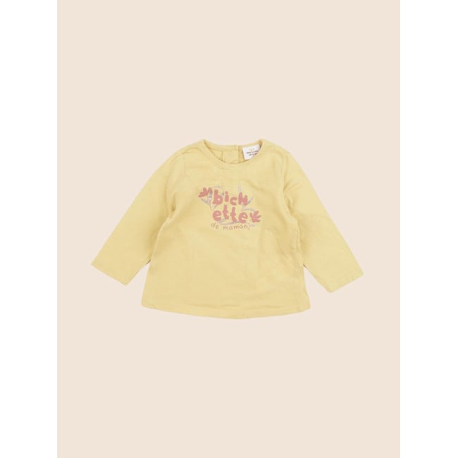 Tee-shirt - Très bon état jaune <span itemprop=