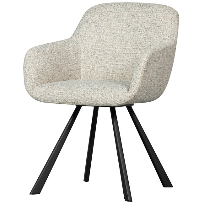 Chaise de table bouclé JUNO - WOOOD