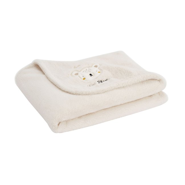 Couverture bébé Mini Rêve beige <span itemprop=