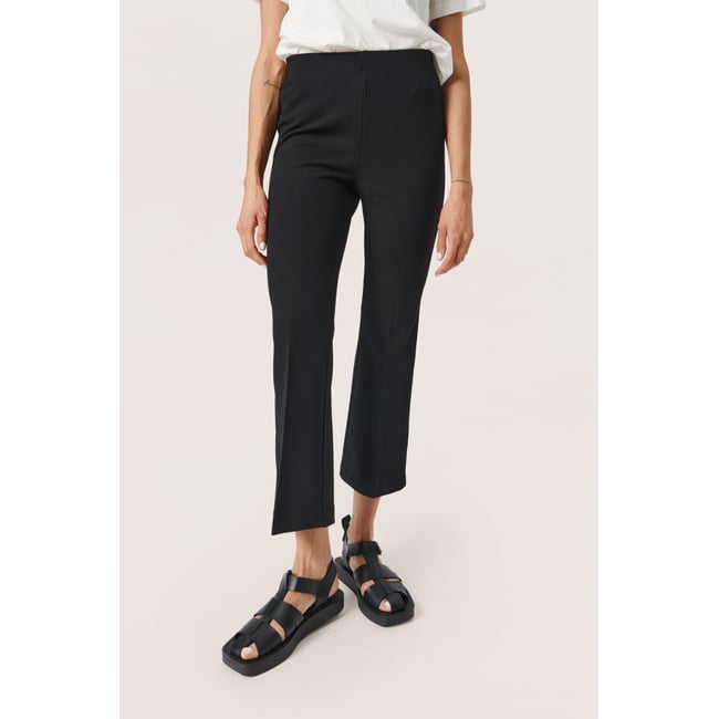 Leggin tricoté noir <span itemprop=