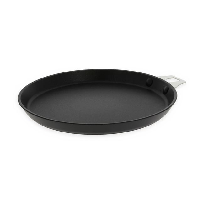 Crêpière ø26 cm manche amovible noir <span itemprop=