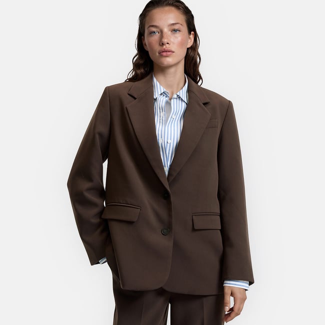 Chaqueta americana de corte recto y botonadura sencilla - LA REDOUTE COLLECTIONS