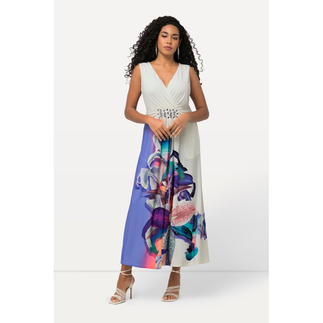 Robe Maxi Sans Manches Truly You - Décolleté Plongeant - Taille UK 22 - Neuf Avec étiquettes