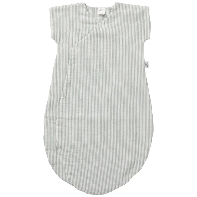 Gigoteuse vert de gris, blanc <span itemprop=