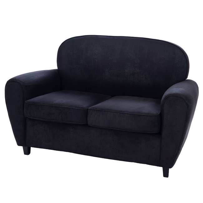 Canapé Club Couleur noir <span itemprop=