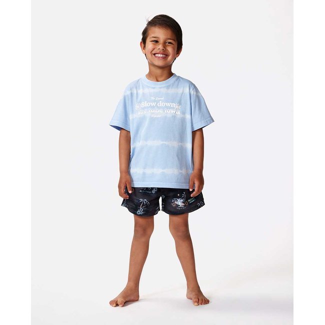 T-shirt manches courtes Enfant Shred Town Slogan cool blue <span itemprop=