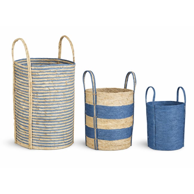 Bac à plantes BROOKLYN Couleur bleu <span itemprop=