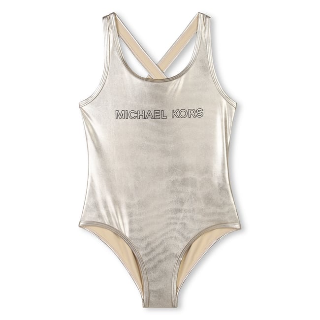 Maillot de bain 1 pièce dore clair <span itemprop=