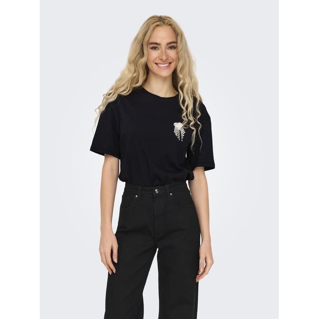 T-Shirt noire - black <span itemprop=