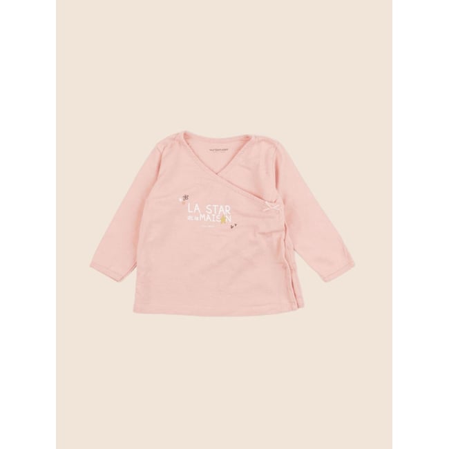 Gilet - Très bon état rose <span itemprop=