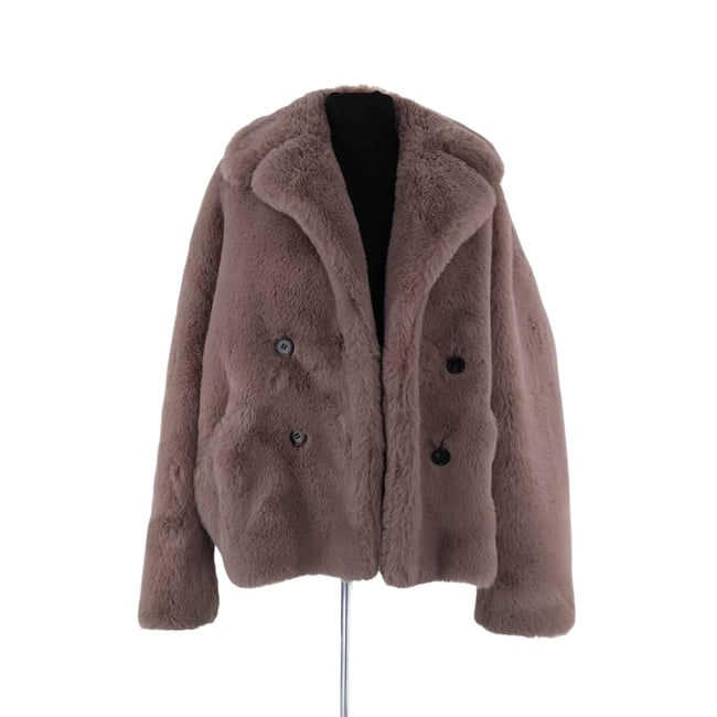 Manteau - Très Bon État gris <span itemprop=