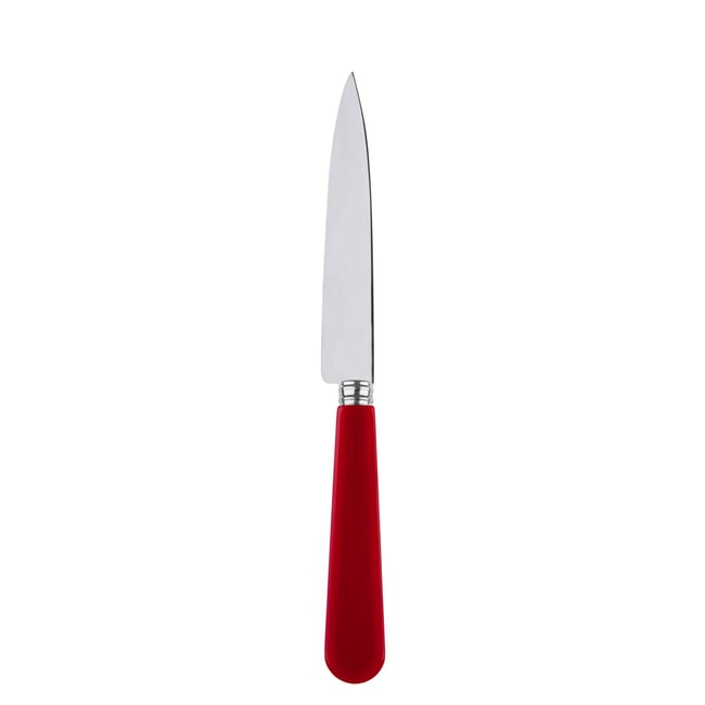 Couteau d'office, Duo Couleur rouge <span itemprop=