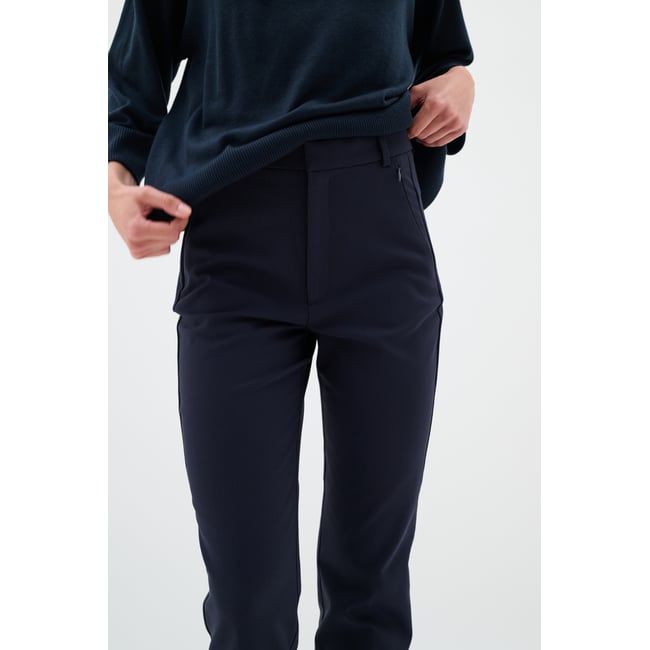 Pants Suiting bleu marine <span itemprop=