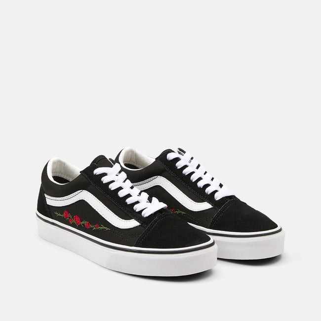 Zapatillas OLD SKOOL negro estampado <span itemprop=