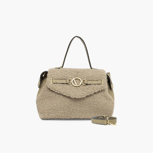 Grand sac porté épaule  Theresa doré,taupe <span itemprop=