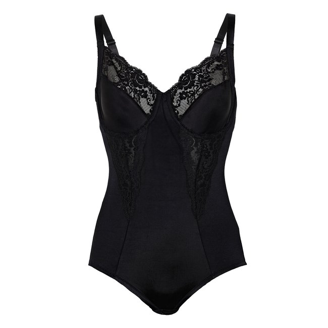 Body adelgaçante PRETTY COLLECTION preto <span itemprop=