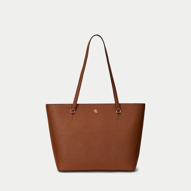 Karly Leather Tote Bag - LAUREN RALPH LAUREN