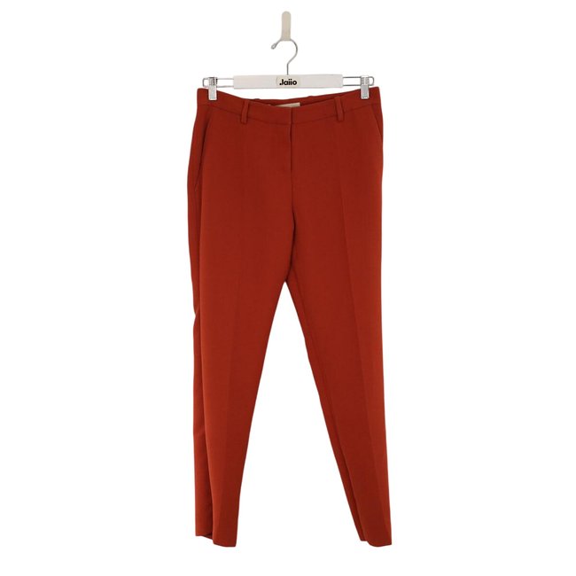 Pantalon droit - Très Bon État orange <span itemprop=