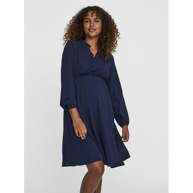 Robe VMMAYA Robe de Maternité navy blazer <span itemprop=