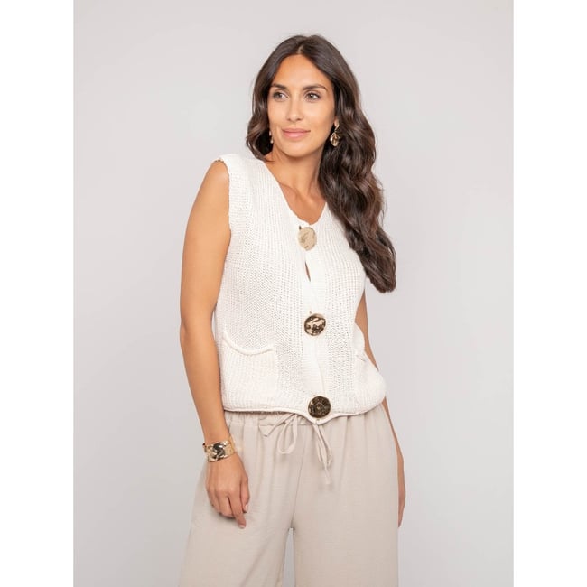 Gilet Sans Manches Kolza - DONA LISA