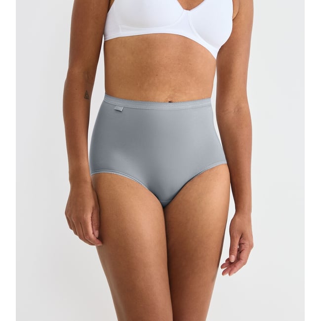 Lot de 3 + 1 Gratuite Culottes Maxi Basic+  - SLOGGI