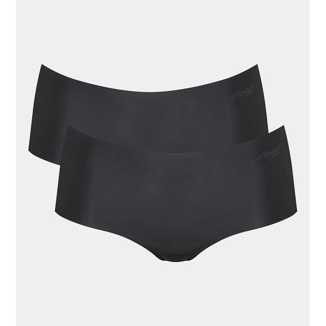 Lot de 2 boxers Zero Microfibre noir <span itemprop=