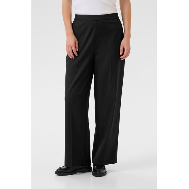 Pantalon de costume noir <span itemprop=